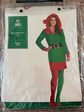 🎄 Adult Elf Costume – Size S/M 🎄